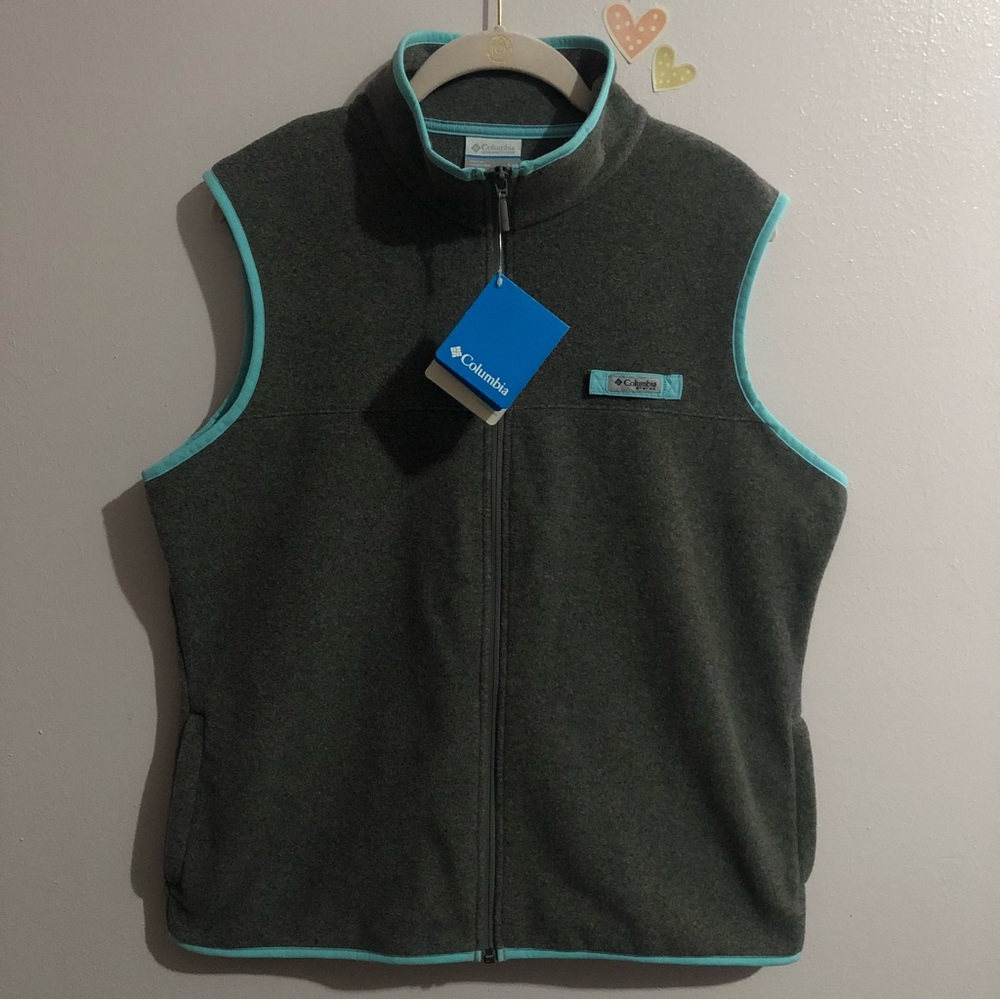 Columbia Harborside PFG Fleece Vest | Size Large